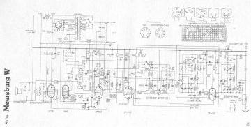 SABA Meersburg W schematic circuit diagram